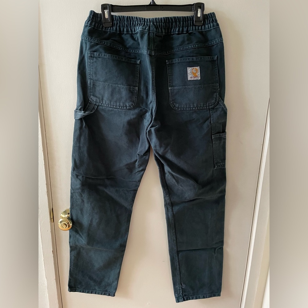 Carhartt WIP x Dead Beach Carpenter Pants - navy/petrol